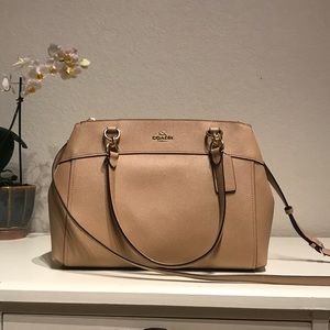 coach large brooke carryall